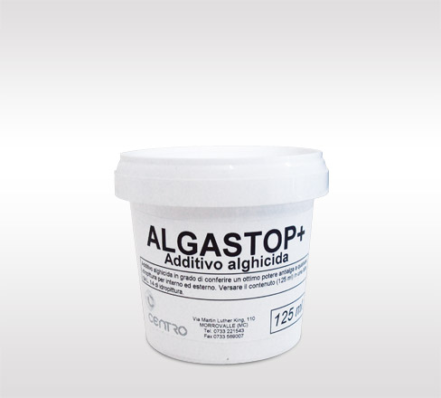 ALGASTOP + Additivo alghicida per idropitture