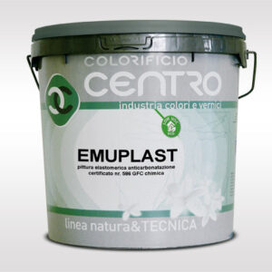 EMUPLAST - pittura elastomerica anticarbonatazione certificato nr. 586 GFC chimica