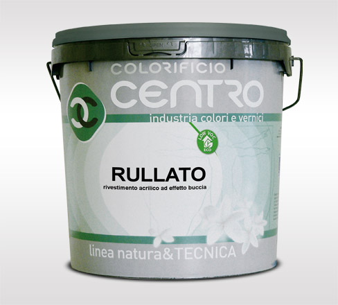 RULLATO - Rivestimento acrilico ad effetto buccia