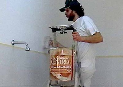 FASI DI LAVORAZIONE locale danneggiato dalla muffa