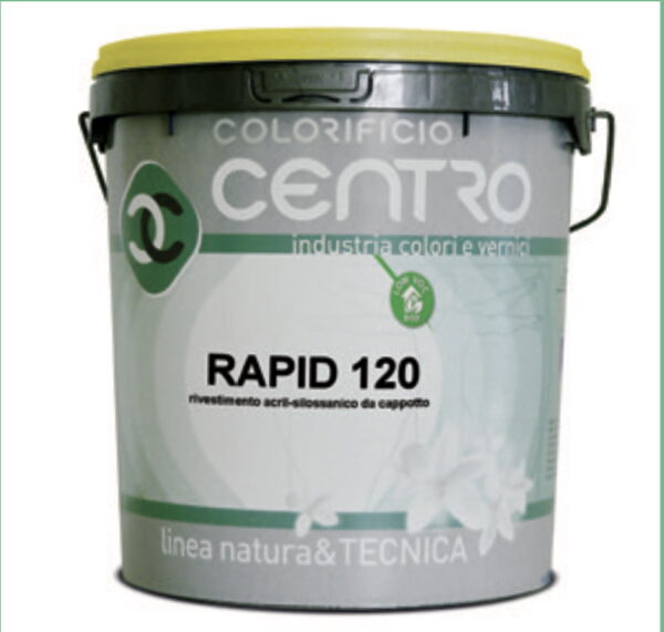 RAPID 120 – RIVESTIMENTO ACRIL–SILOSSANICO DA CAPPOTTO