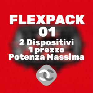 FLEXPACK 01 - 2 dispositivi. 1 prezzo